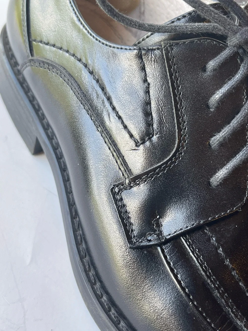 Stacy Adams Corrado Black Leather Men's Dress Shoes- 7M